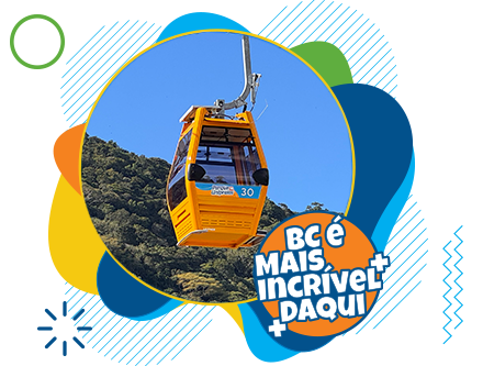 Bondinho - Símbolo do Parque Unipraias!